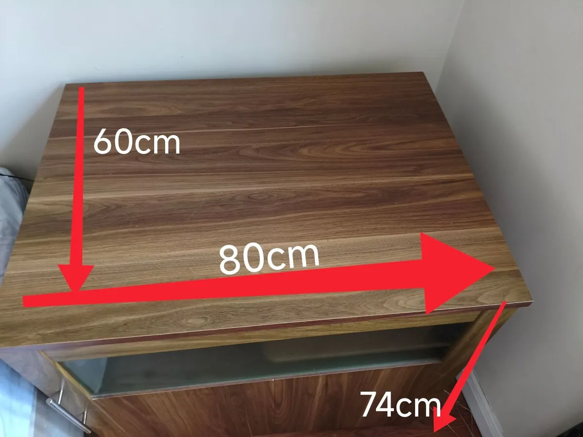Folding computer desk - Image 1