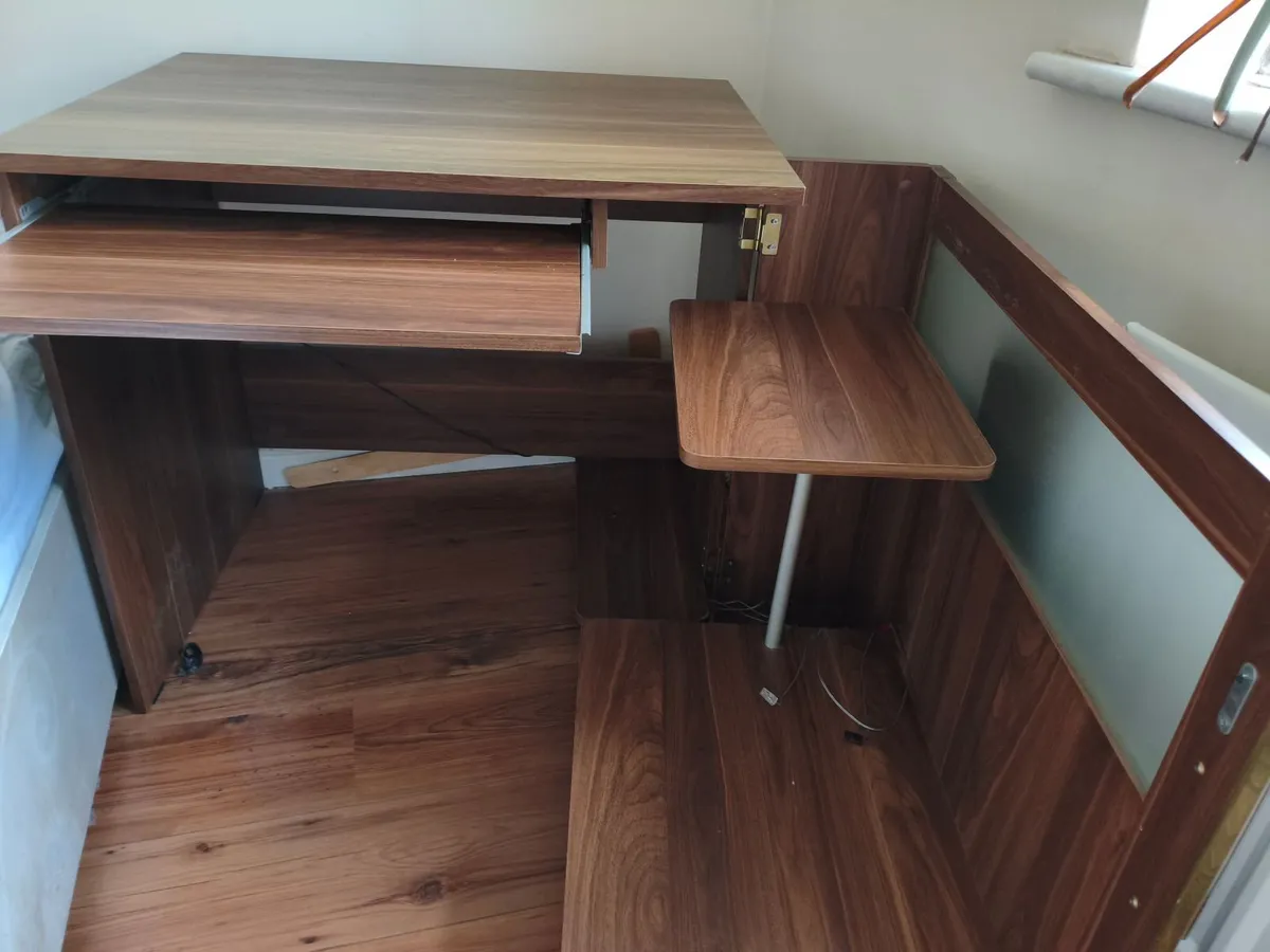 Folding computer desk - Image 3