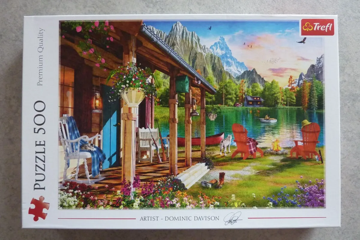 Jigsaw - Cabin in the mountain