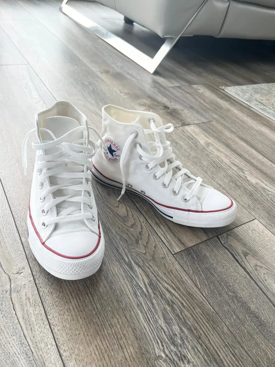 Converse High Top Canvas Shoes - Image 1