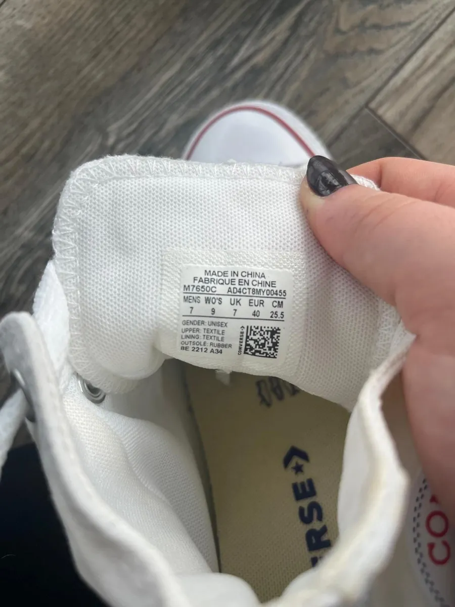 Converse High Top Canvas Shoes - Image 3