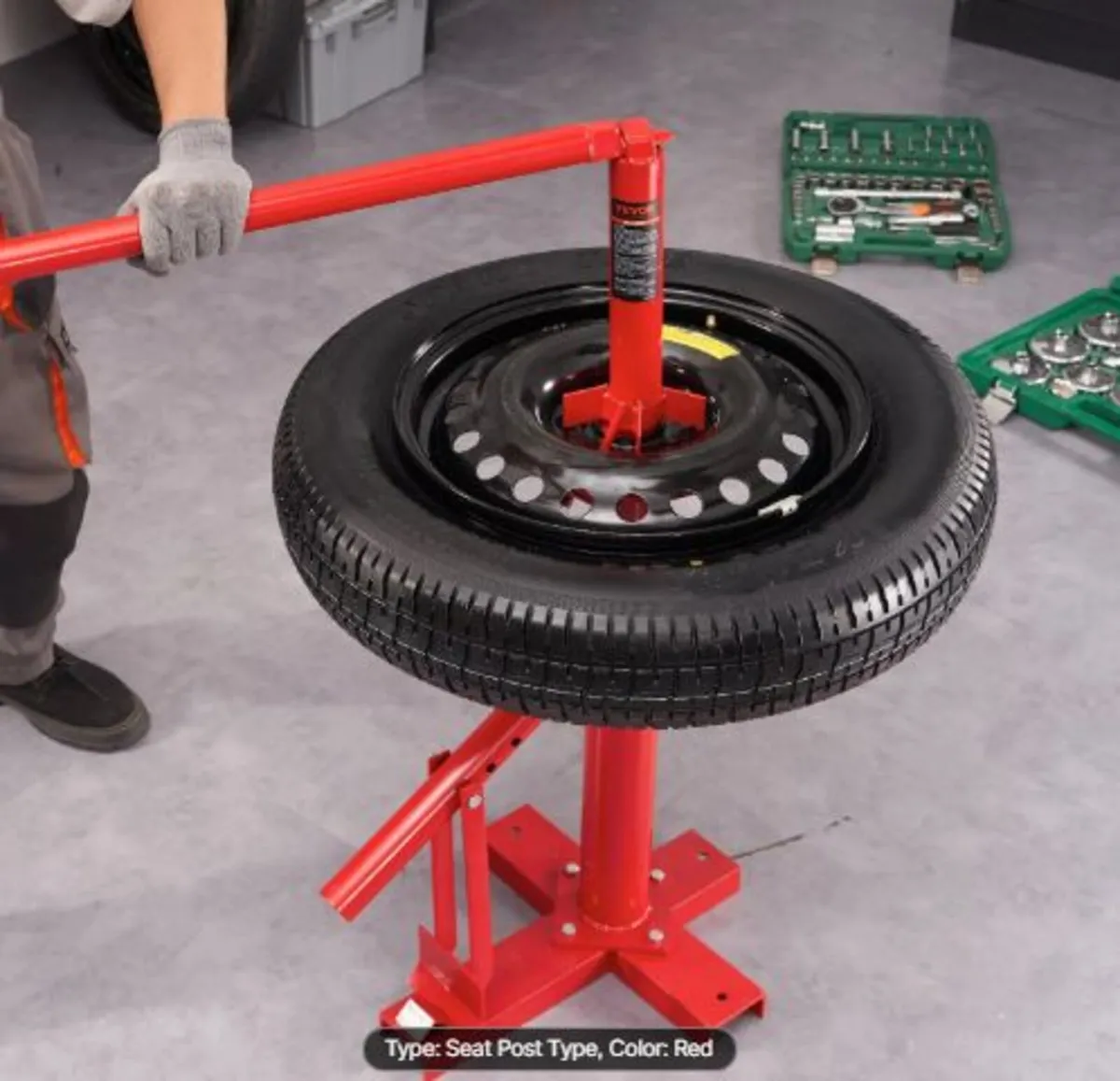 Portable Manual Tire Changer Bead Breaker Tool - Image 4