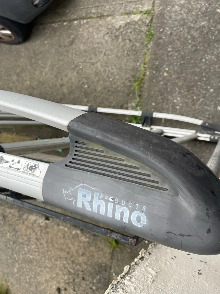 Rhino roof bars good condition - Image 1