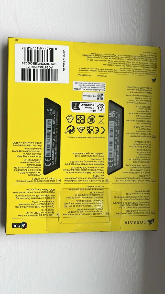 96GB (2x48) Corsair Vengeance DDR5 RAM. 6000MHz CL - Image 3