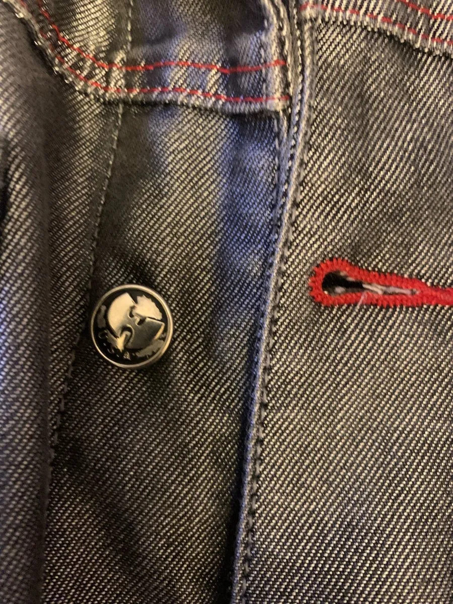 Vintage w tang jeans jacket  2 xl - Image 3