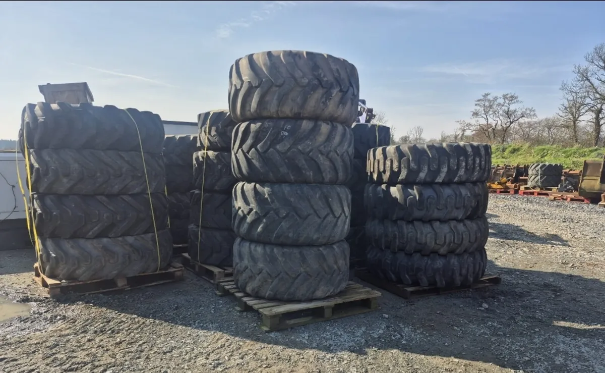 Selection of tyres to suit teleporters & dumpers - Image 2