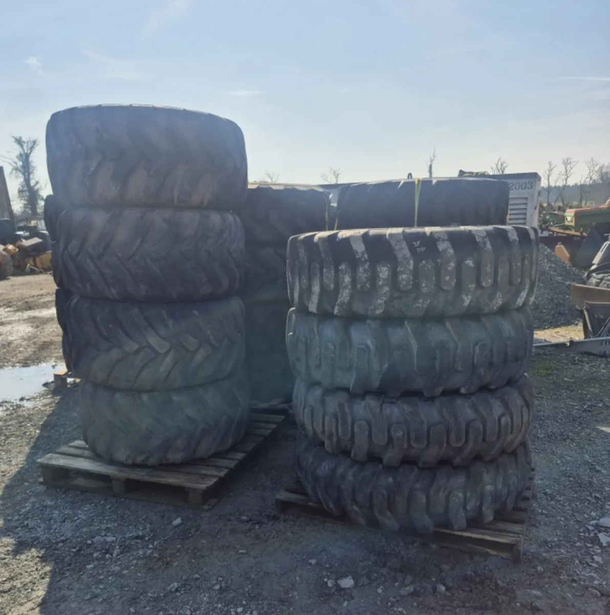 Selection of tyres to suit teleporters & dumpers - Image 1