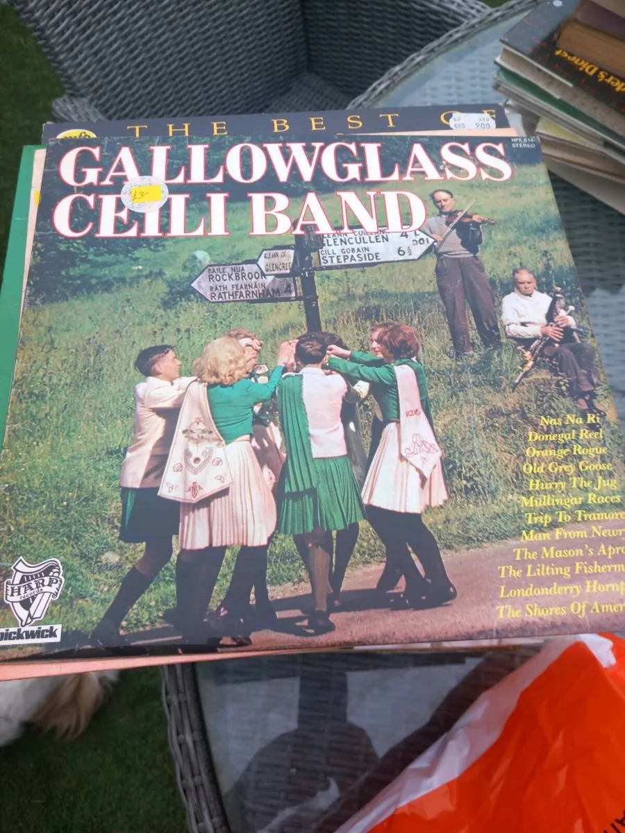 110 LPs, mainly trad Irish music, D18 - Image 4