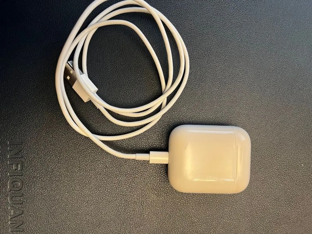 Apple AirPods 2 + Case + Charging Cable - Image 2