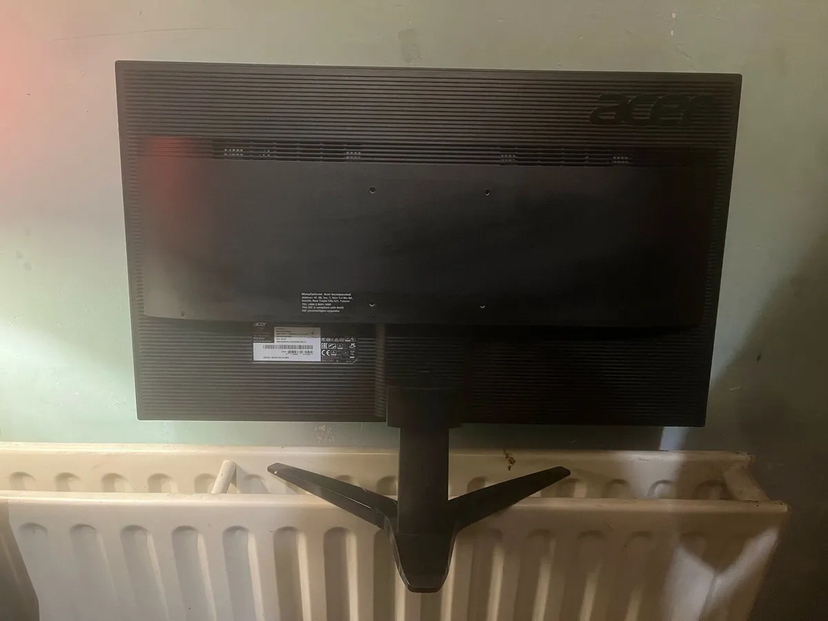 24.5 inch Acer KG251Q bmiix 75 Hz gaming monitor - Image 2