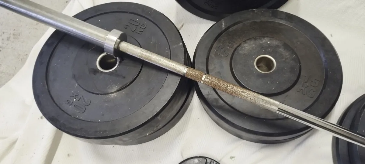 Bumper plates 177.5 KG - Image 4