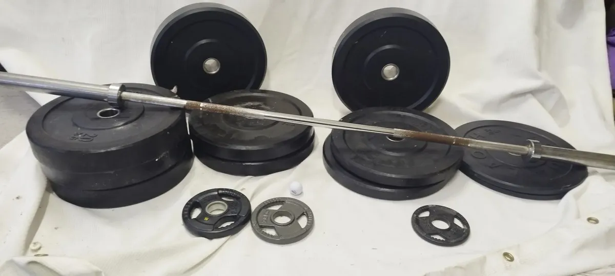 Bumper plates 177.5 KG - Image 1