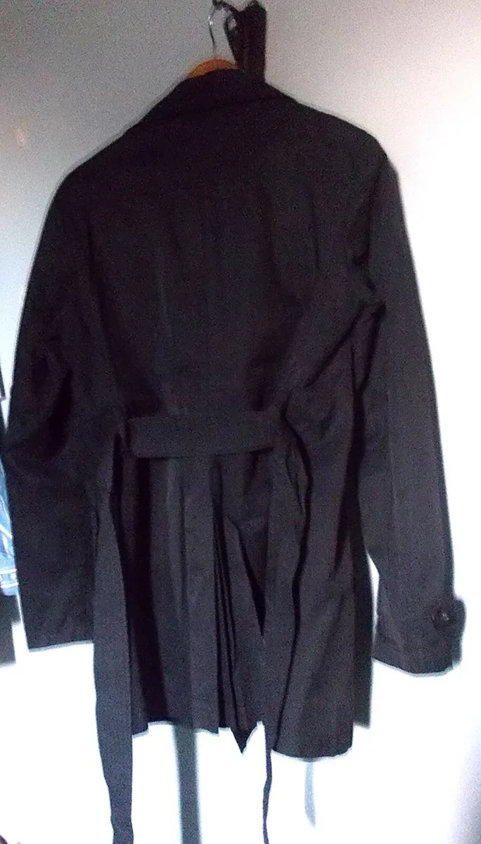 United Colors of Benetton Women's Black RainCoat - Image 2