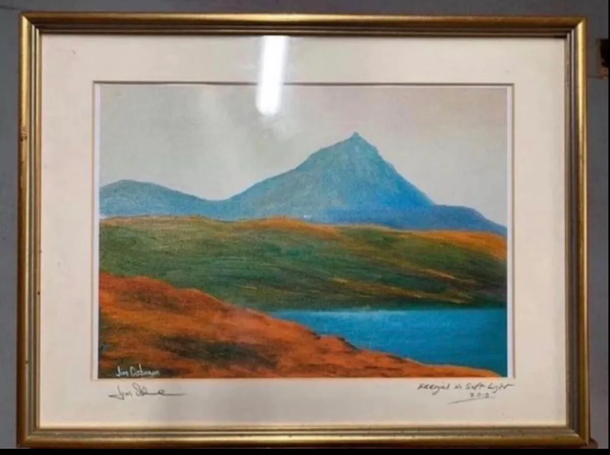 Painting Mount Errigal Donegal