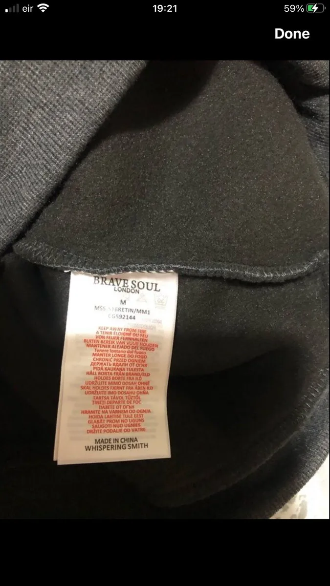 Mens BNWT sweater size M €10 - Image 3