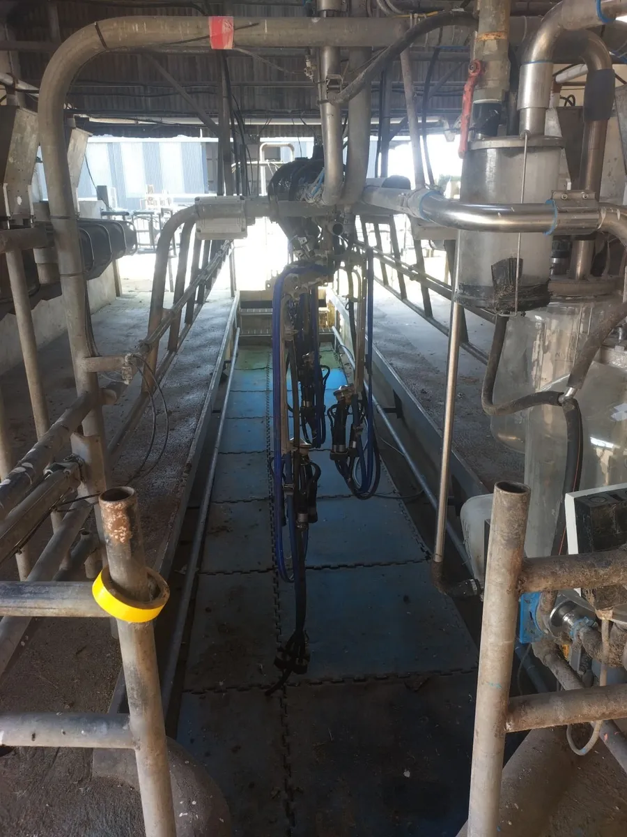 10 unit Dairymaster milking parlour + bulk tank - Image 4