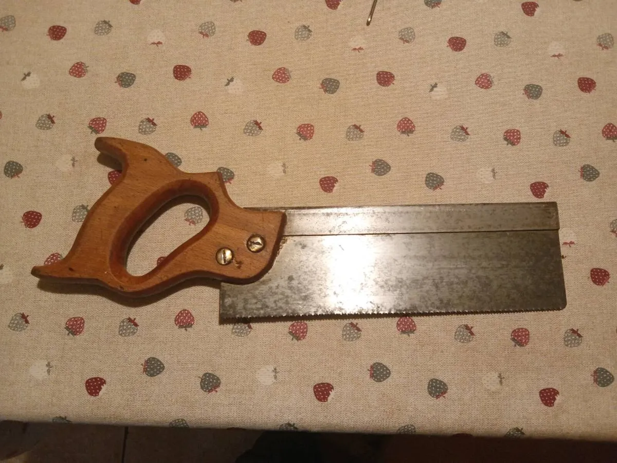 Vintage tenon saw - Image 1