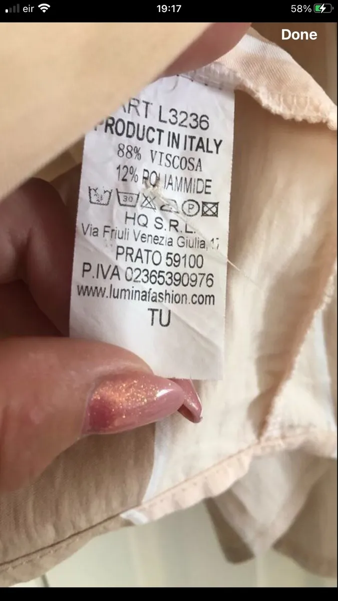 Ladies  stunning  blouse size 10/12 €5 - Image 3