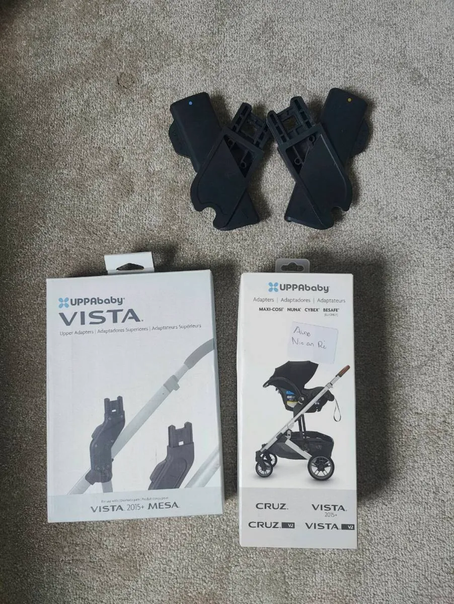 Uppababy Vista V2 and Cybex Cloud Z Carseat & base - Image 2