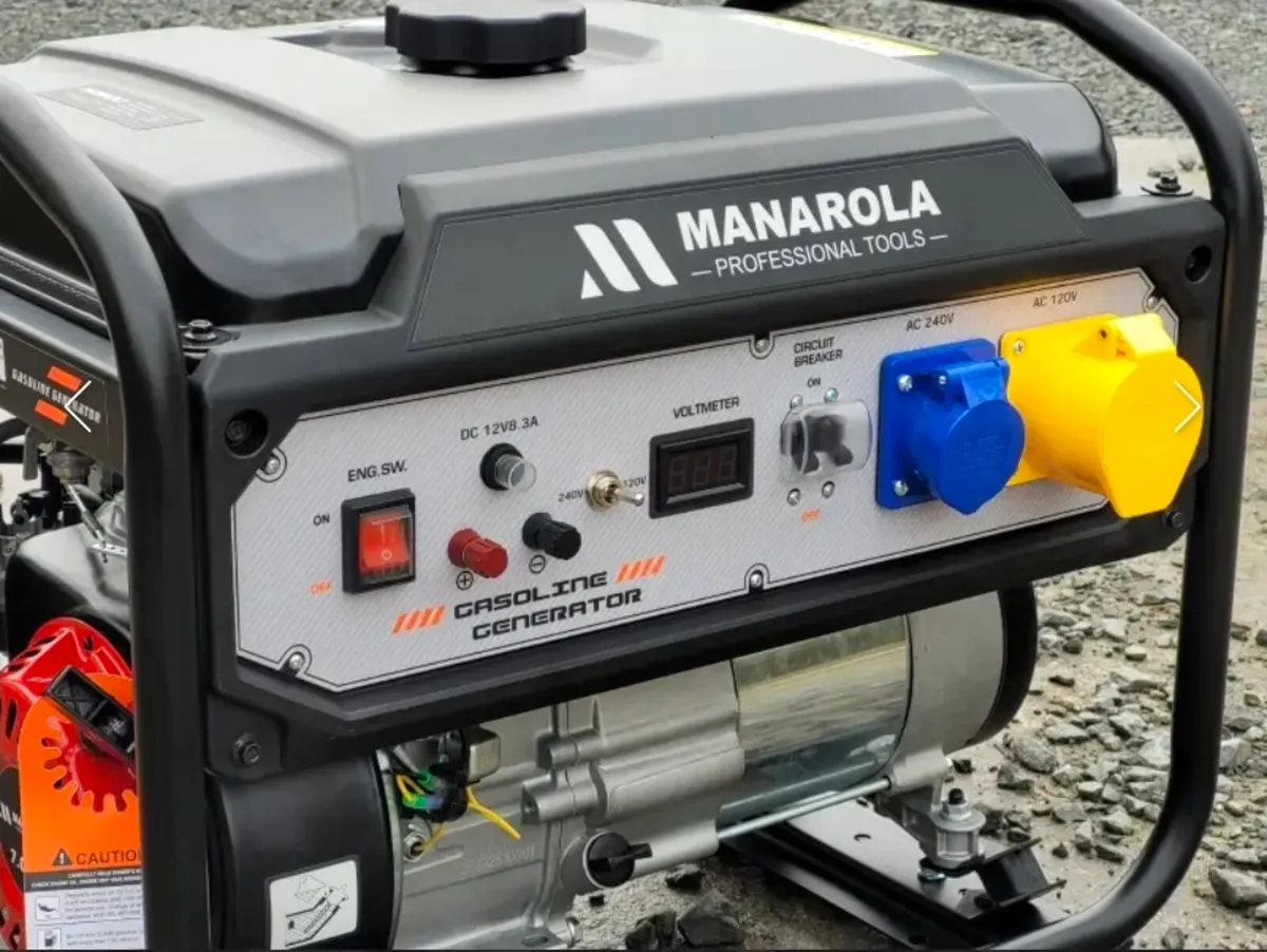 Manarola 3KW 3.5KVA Petrol Generator - Image 3