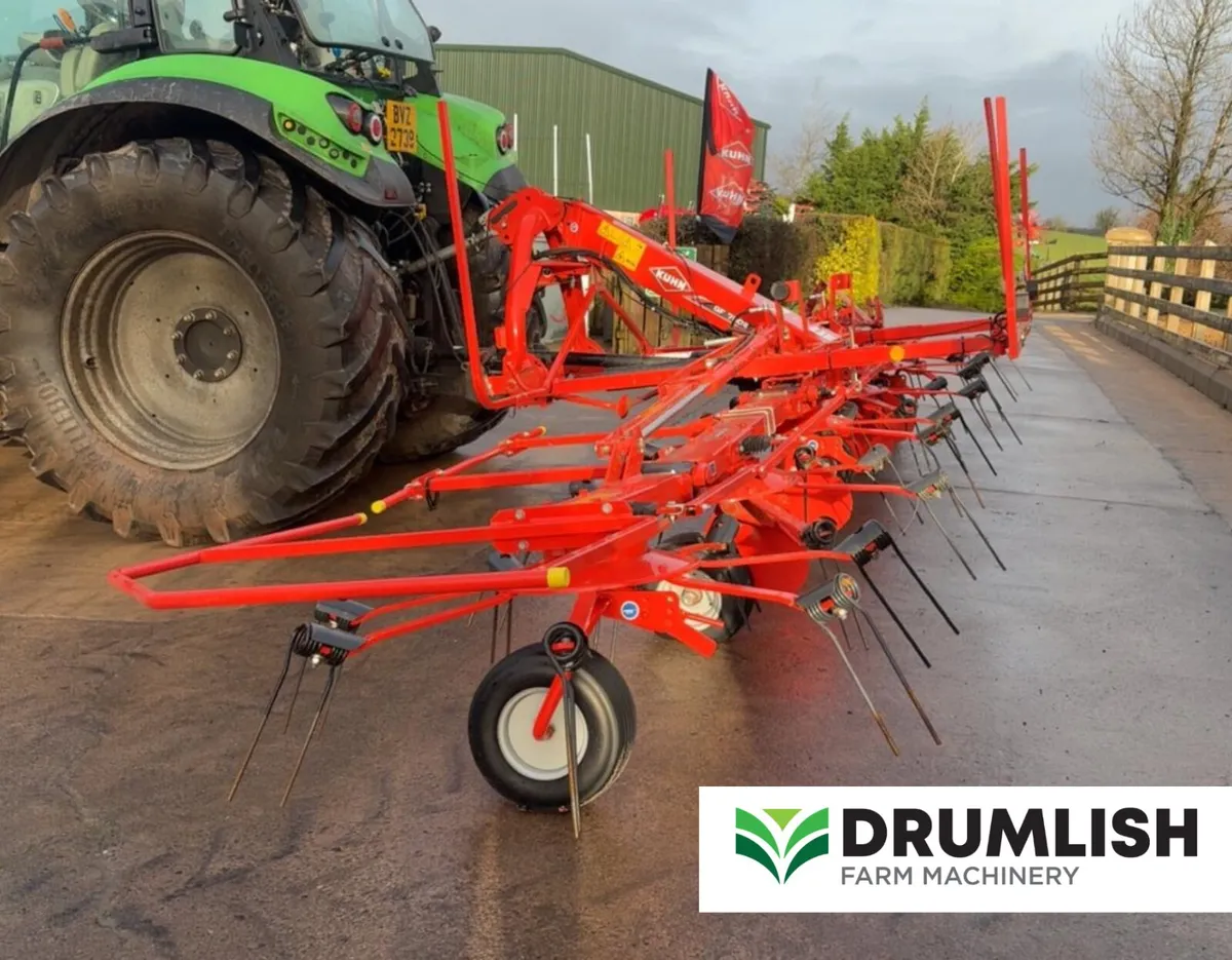 Kuhn 7802 6-Rotor Tedder (Used & In-Stock) - Image 1