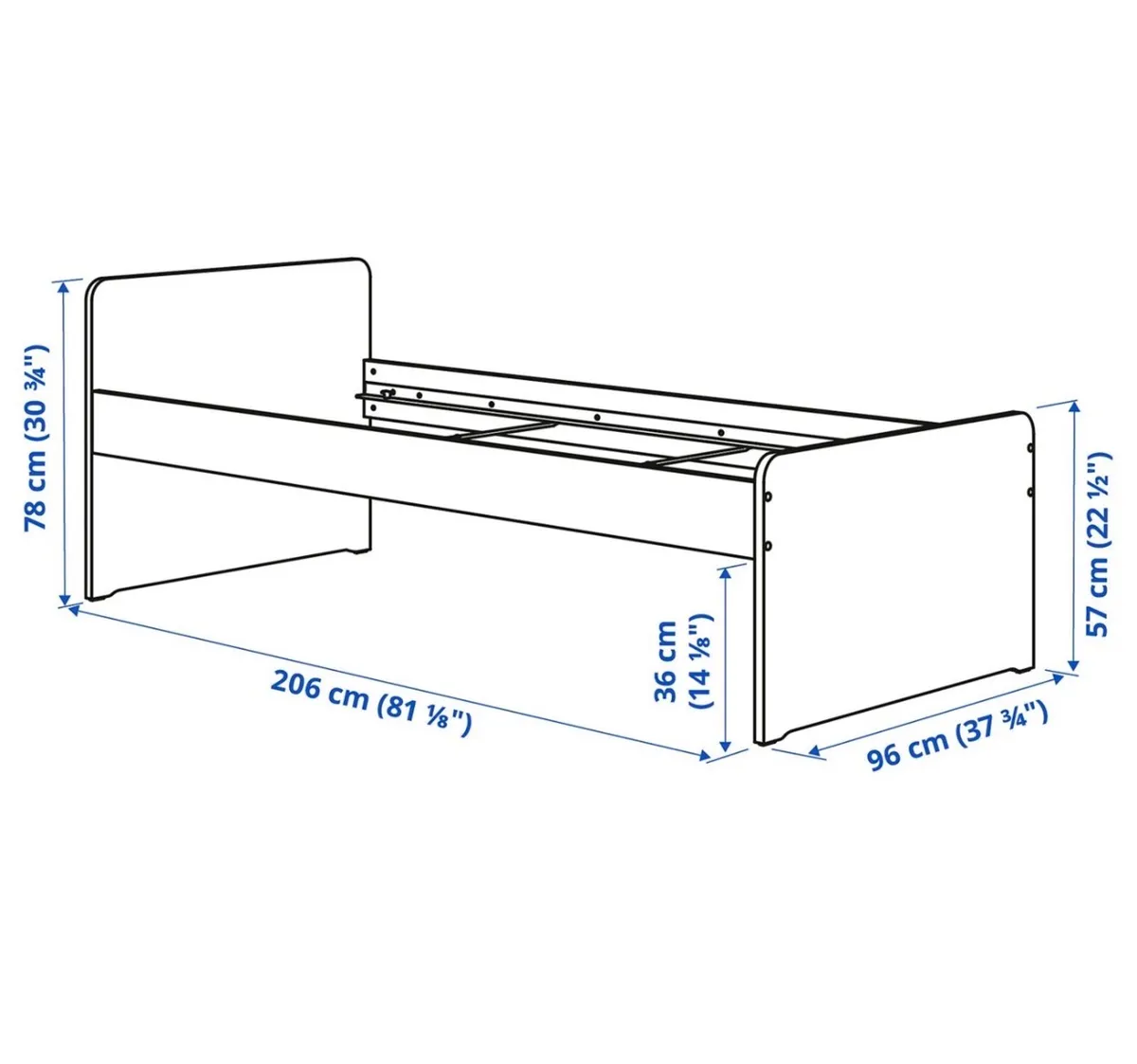 SLÄKT Bed Frame - Image 4