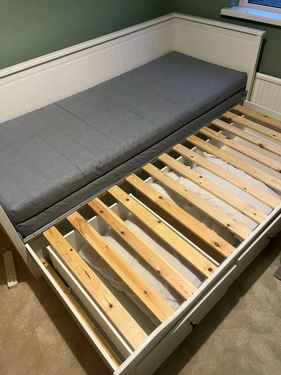 IKEA HEMNES Day Bed with two mattresses - Image 3