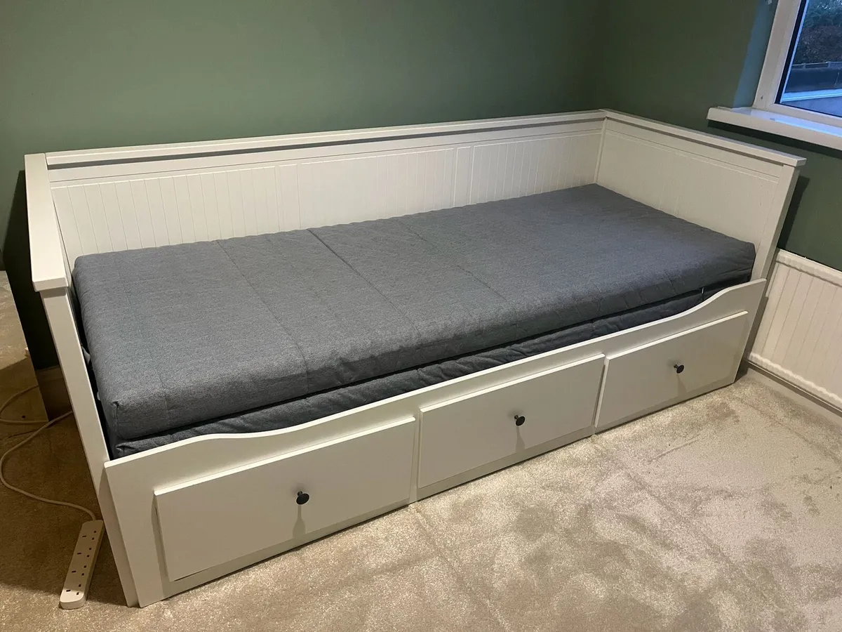 IKEA HEMNES Day Bed with two mattresses - Image 1