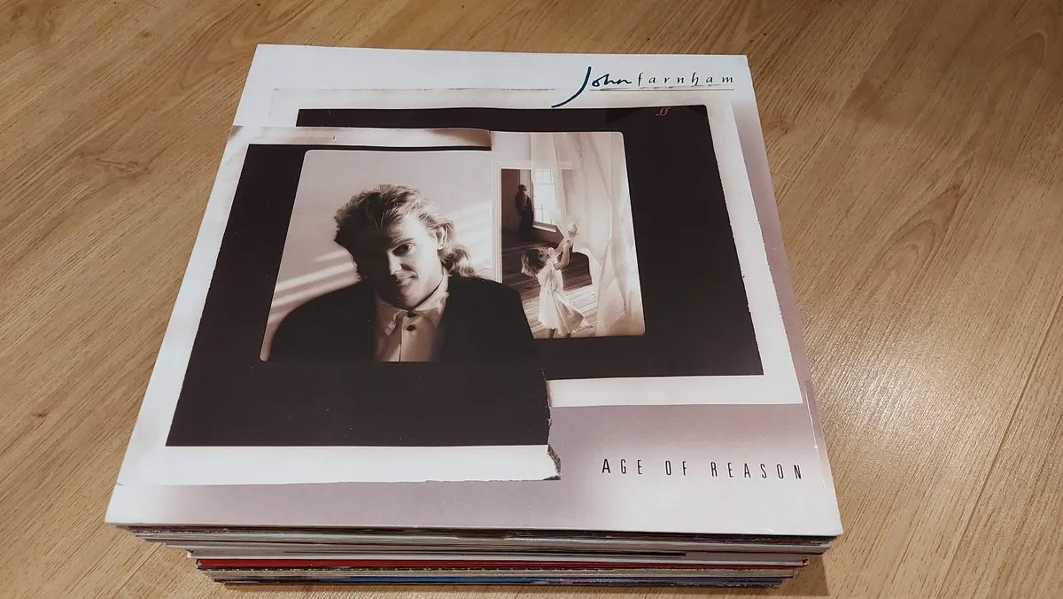 JOHN FARNHAM - AGE OF REASON - VINYL RECORD