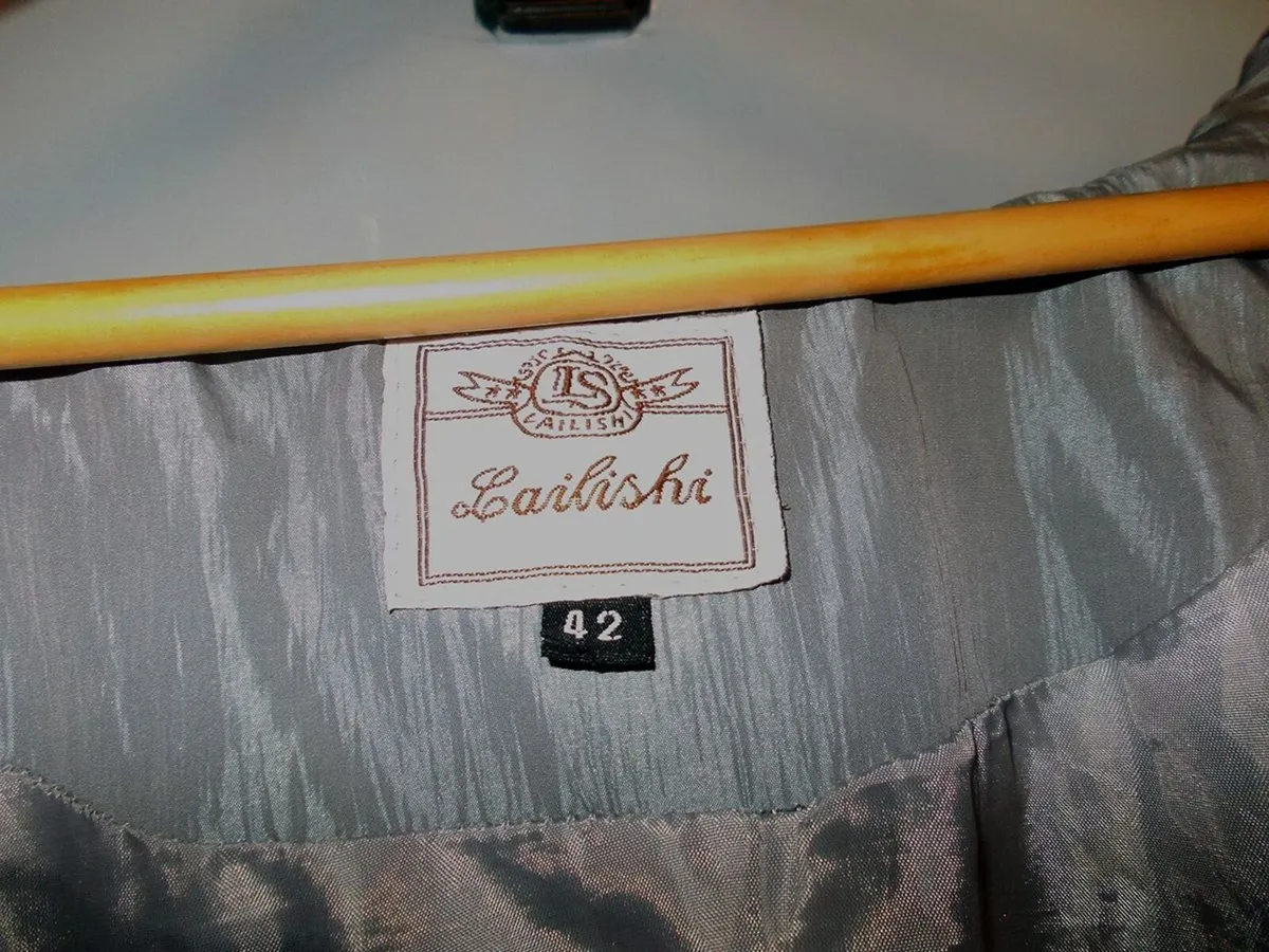 Grey and Silver Raincoat - Image 4