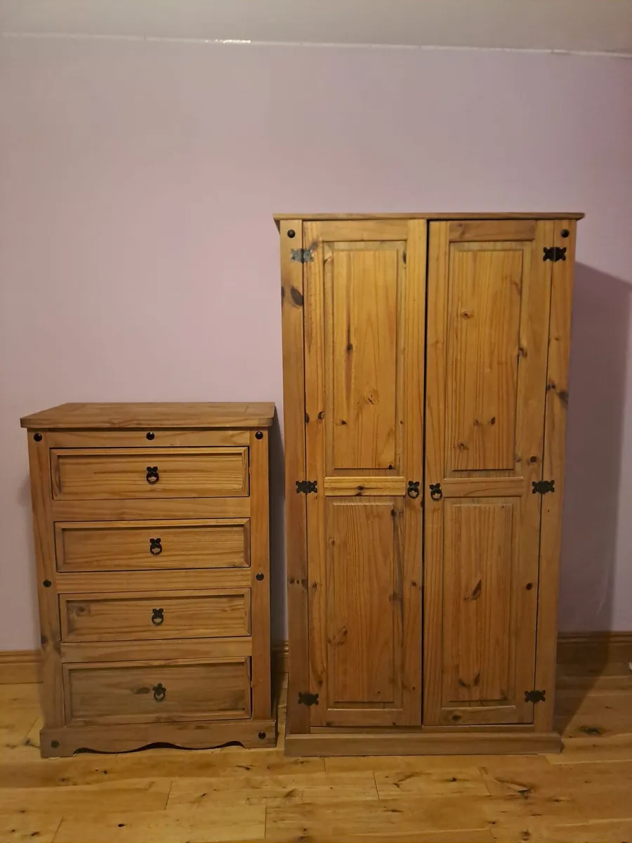Wardrobe and Chest of Drawers - Image 1