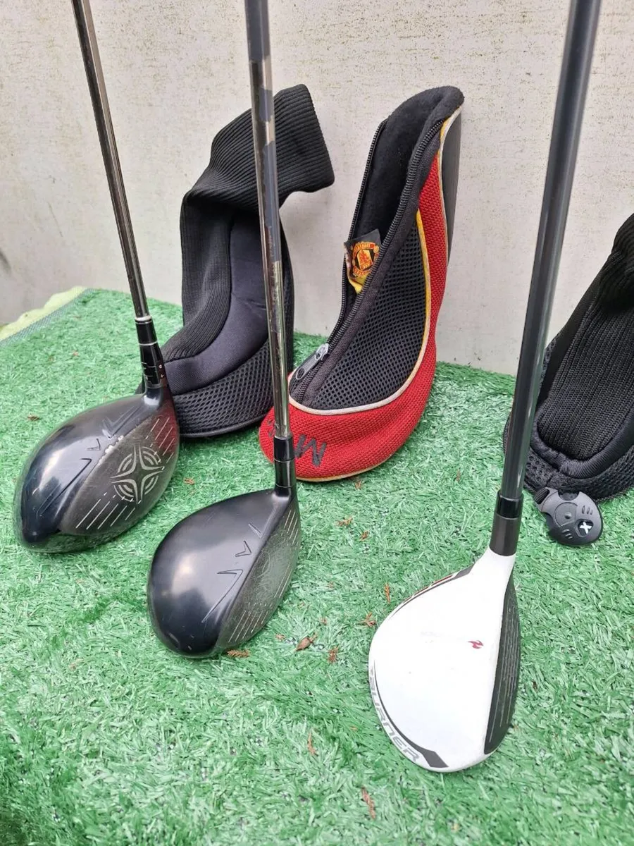 Golf clubs, full set, bag and trolley - Image 4