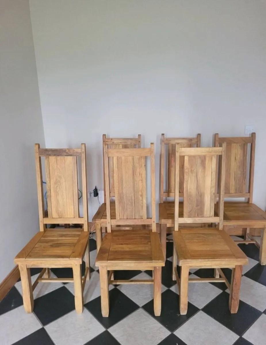 Dining Chairs x 6 - Image 3