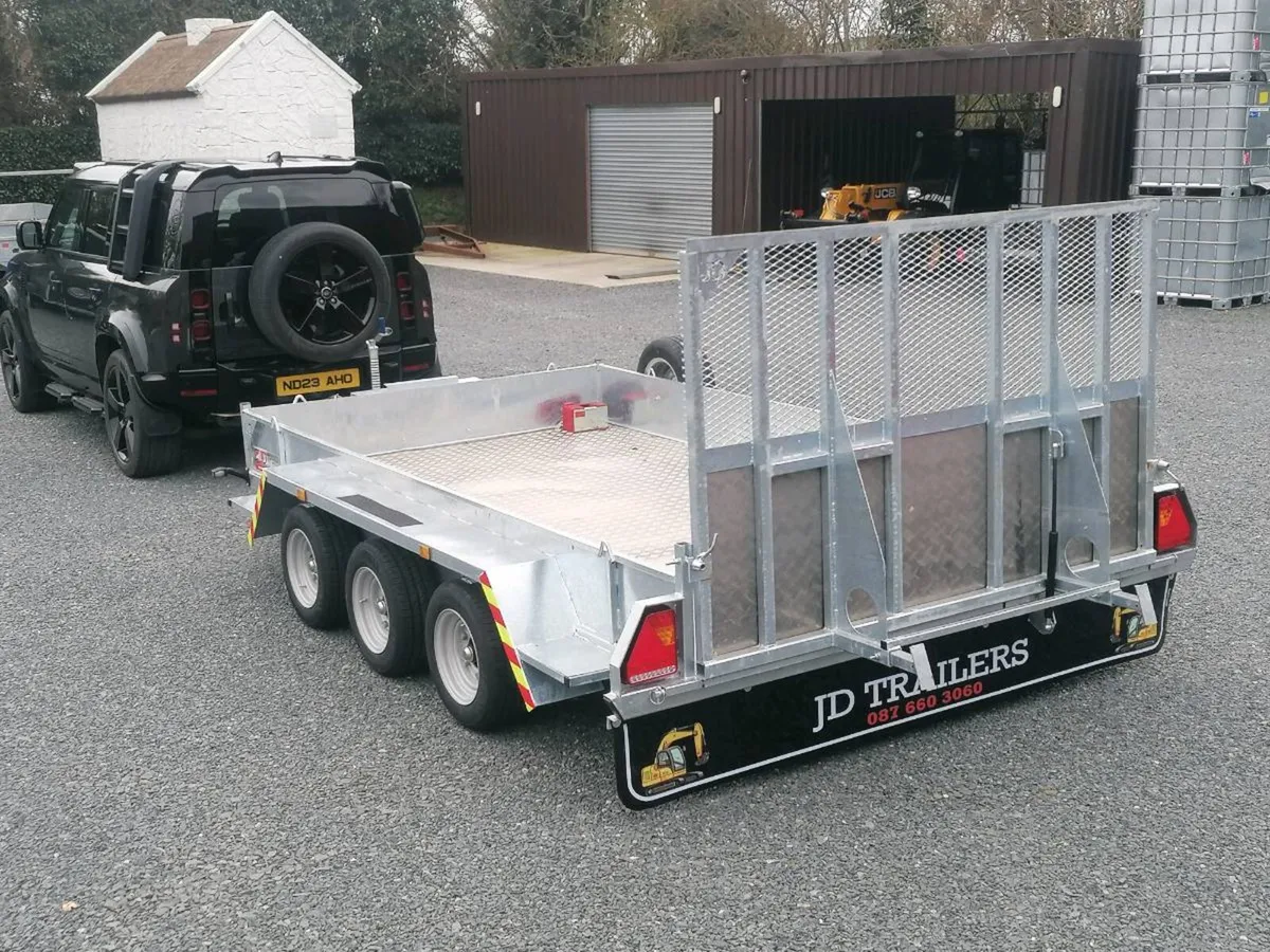 🇮🇪 Brand new Tri Axle Plant Trailers 🇮🇪 - Image 1