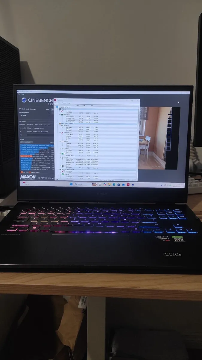 HP Omen 16 Gaming Laptop - RTX 3070, Ryzen 7, 16GB - Image 1