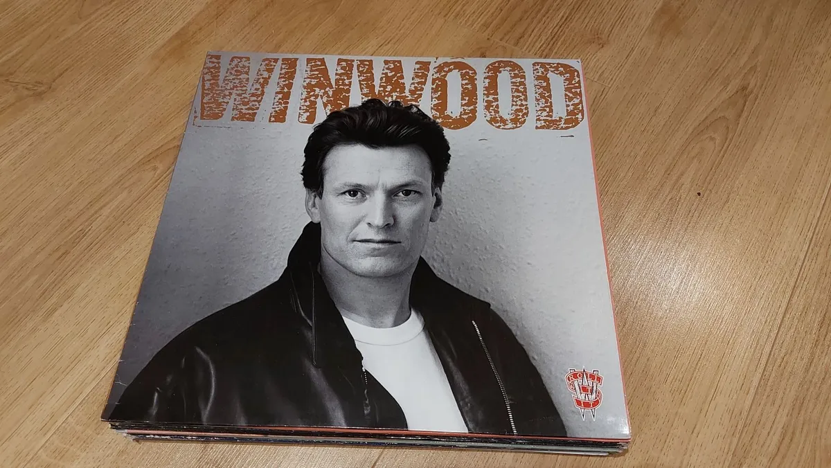 STEVE WINWOOD - ROLL WITH IT - VINYL RECORD