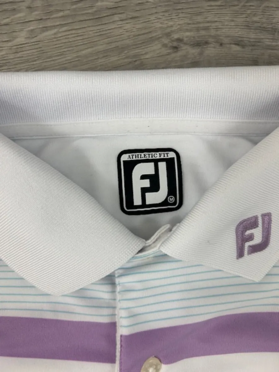 FootJoy FJ Golf Polo Shirt Mens Medium - Image 4