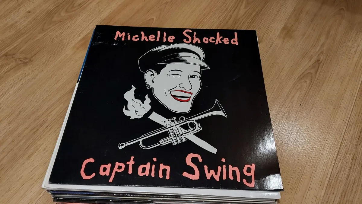 MICHELLE SHOCKED - CAPTAIN SWING - VINYL RECORD