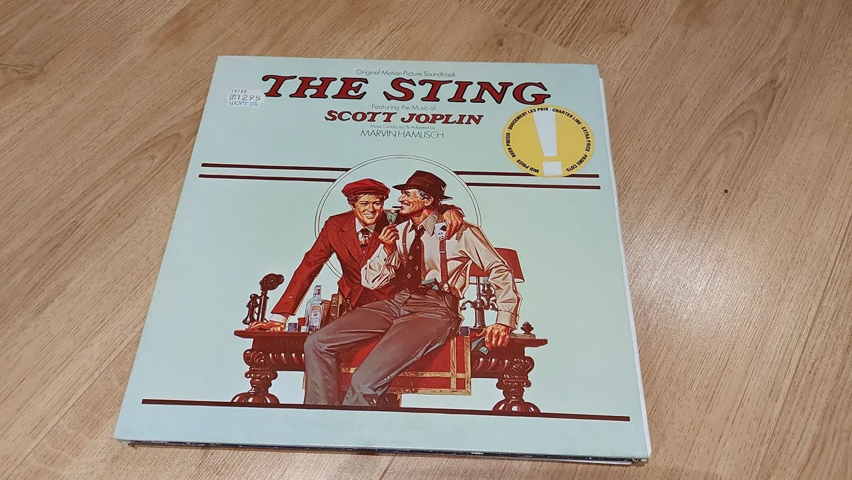 THE STING - SOUNDTRACK - SCOTT JOPLIN - VINYL LP