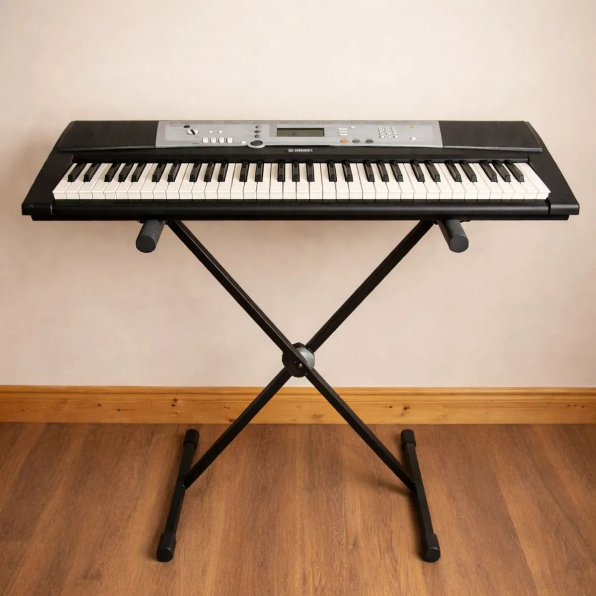Yamaha Keyboard PSR E203 – Full Size + Stand - Image 1