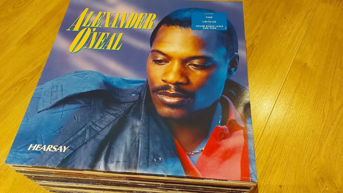 ALEXANDER ONEAL - HEARSAY - VINYL RECORD