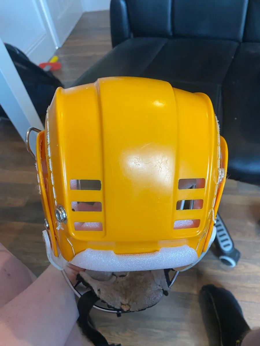 Oldstyle Yellow Cooper Helmet Junior - Image 4