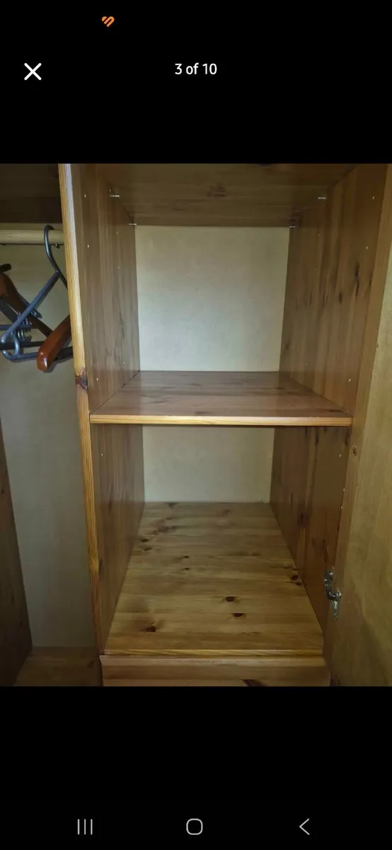 Solid Pine Wardrobe - Image 2