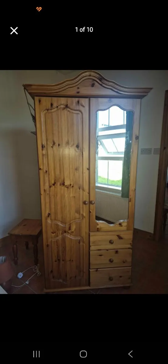 Solid Pine Wardrobe - Image 1