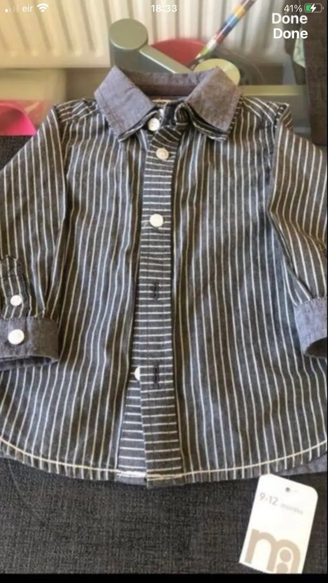 Boys BNWT shirt 9/12 mths €5 - Image 3