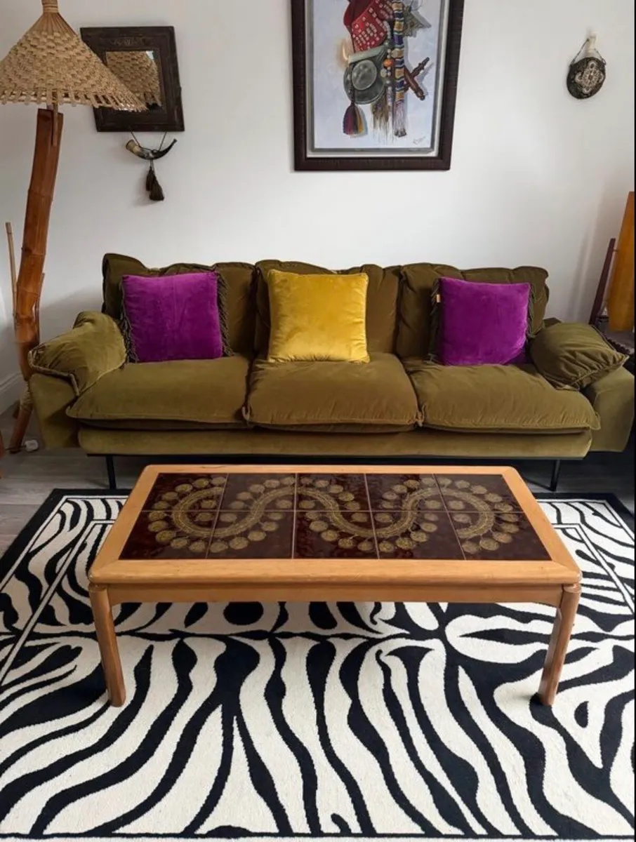 Mid Century Tiled Coffee Table - Image 1
