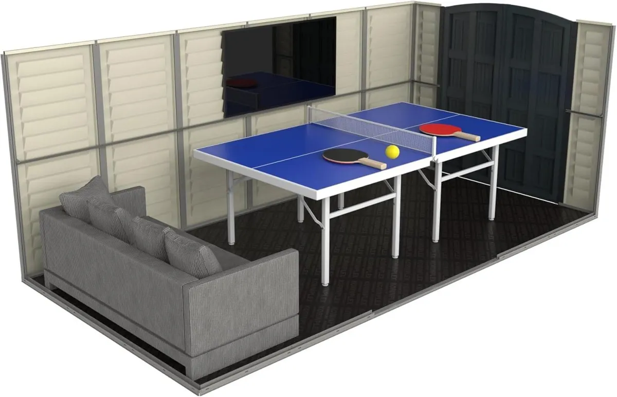 🏡 15x8 Apex Pro PLUS Vinyl Garden Shed - Image 3