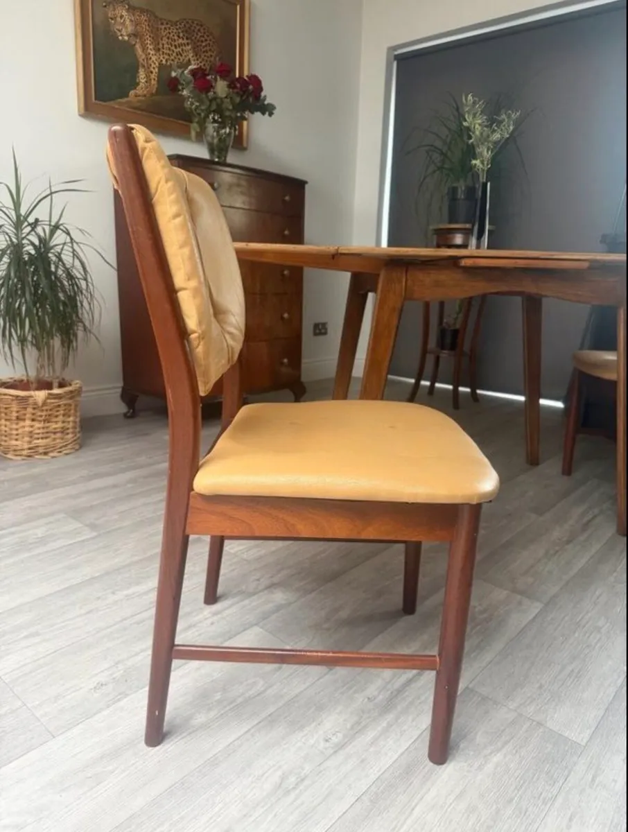 Mid Century Dining Chairs x 2 - Image 2