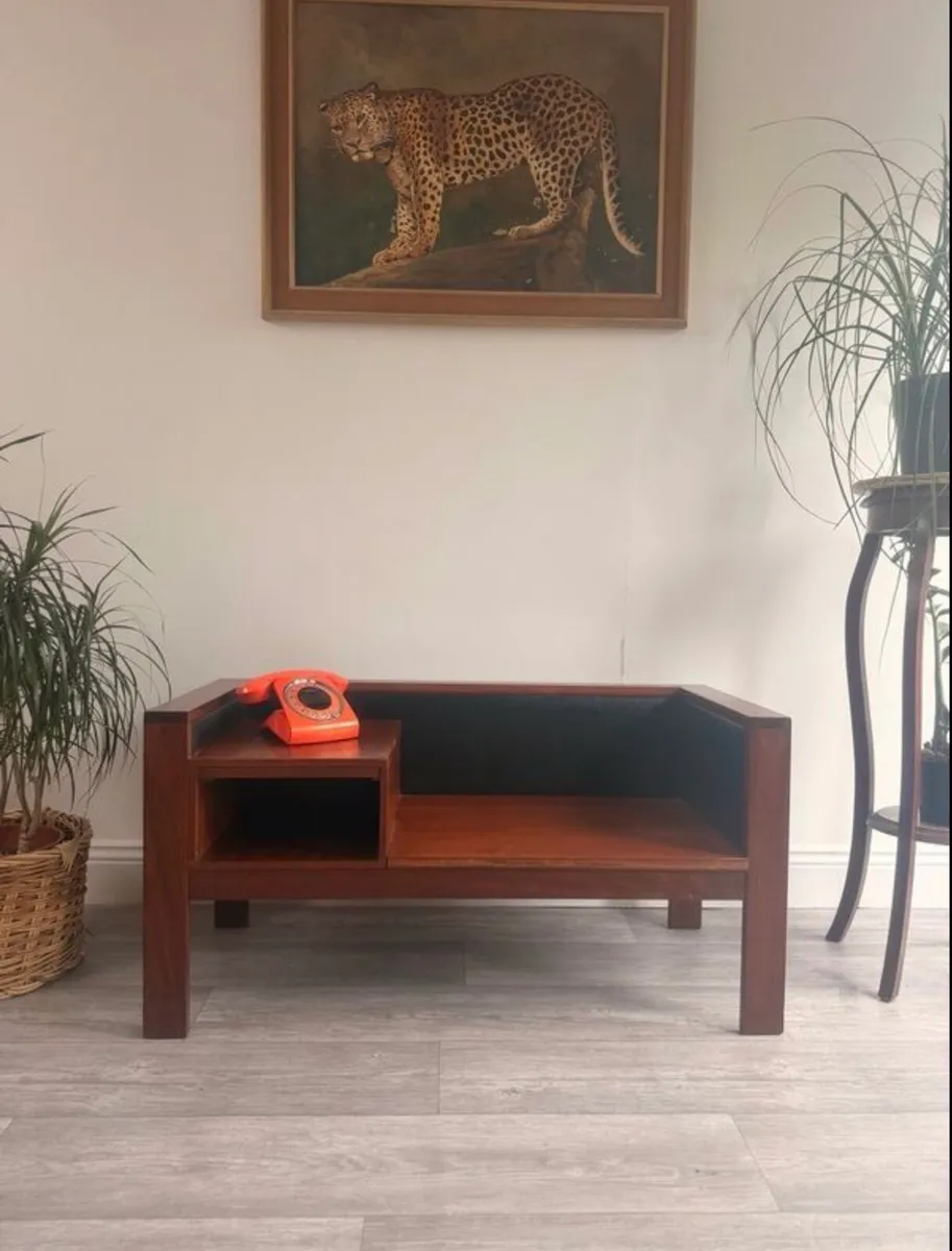 Vintage Telephone Shoe Hall Bench - Image 1