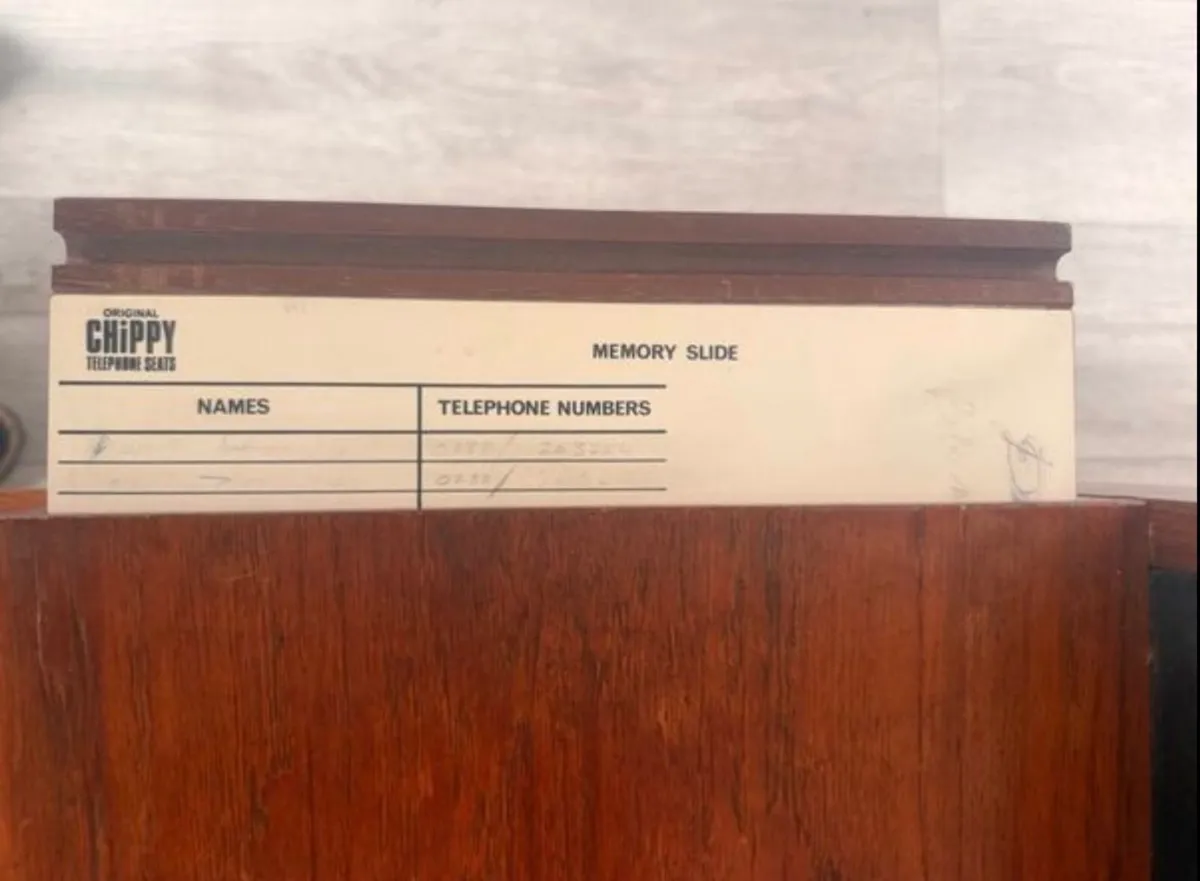 Vintage Telephone Shoe Hall Bench - Image 3